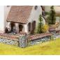 Landhausmauer, 4 Stück, je 2,0 x 12 cm