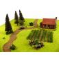 Grasfläche mit Weg & Feld (60 x 60 cm)