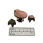 Tisch (Rund) mit 3 Hocker
