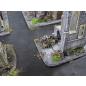 Geländestück Kirchenruine (1:72)