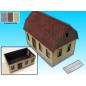 modulares Haus (mit Dach)