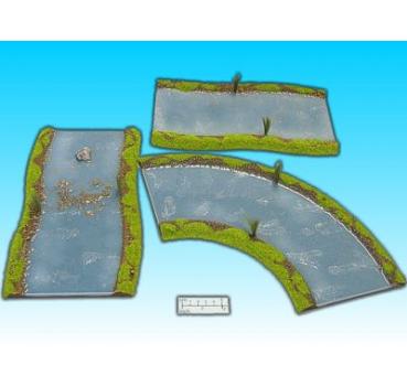 Fluss Set (Blau)