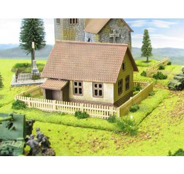 Geländestück Holzzaun (15mm)