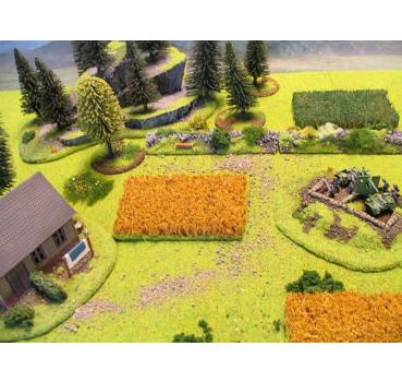 Geländestück Kornfeld (15mm)
