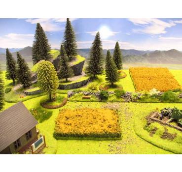 Geländestück Rapsfeld (15mm)