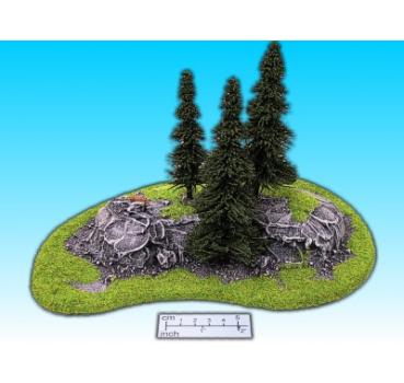 Geländestück Felsen