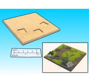 Artilleriebase  (3x 25x25mm)