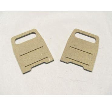 2x Seitenteil für 1 Ebene