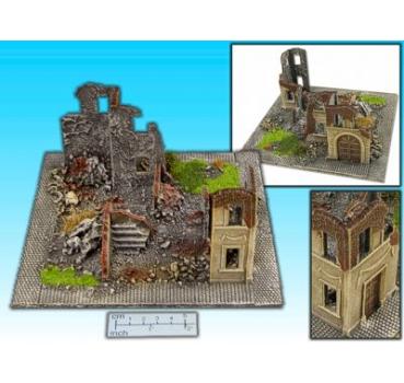 Geländestück Stadtruinen (1:72)