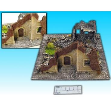 Geländestück Stadtruinen 2 (1:72)