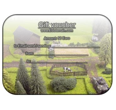 Geschenkgutschein 50 Euro