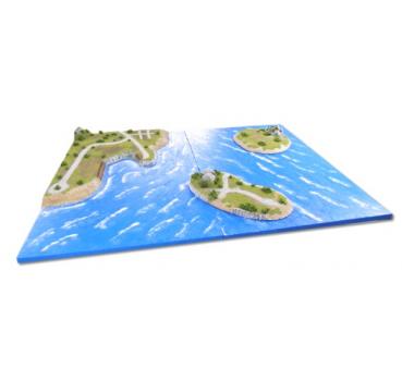 Wasserplatte (90 x 60 cm)