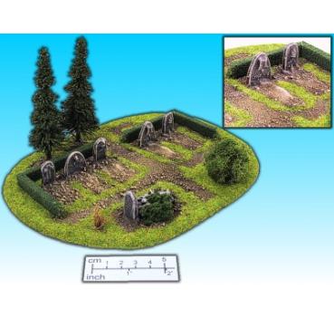 Geländestück Friedhof