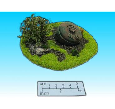 Geländestück Tank