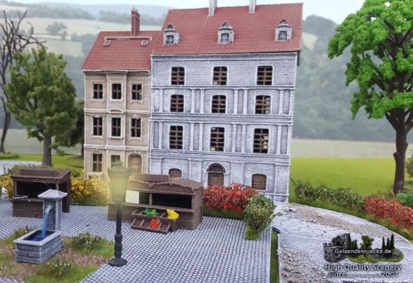 Geländestück Stadthaus II (15mm)