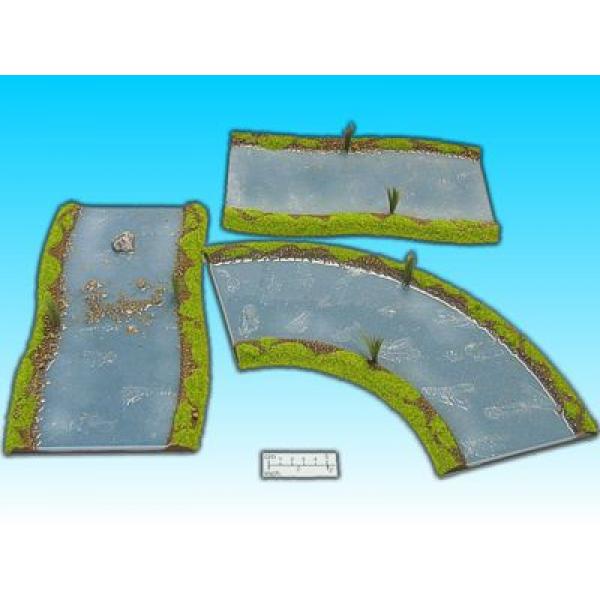 Fluss Set (Blau)