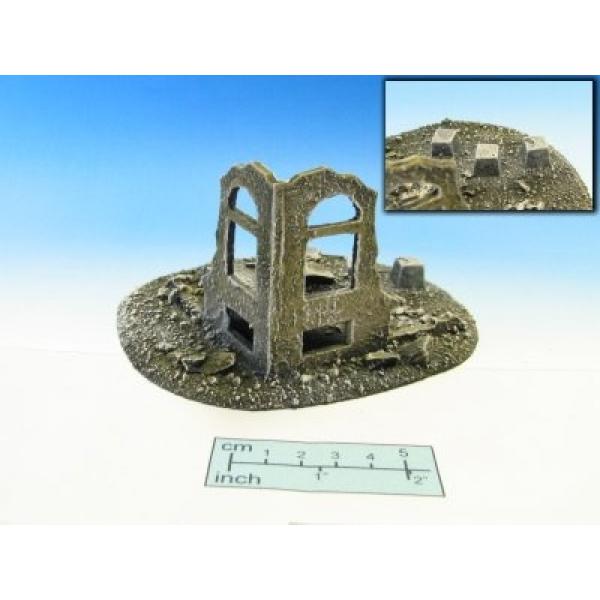 Geländestück Ruine II (1:72)