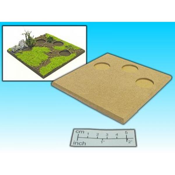 Artilleriebase (3x 25mm Rund)