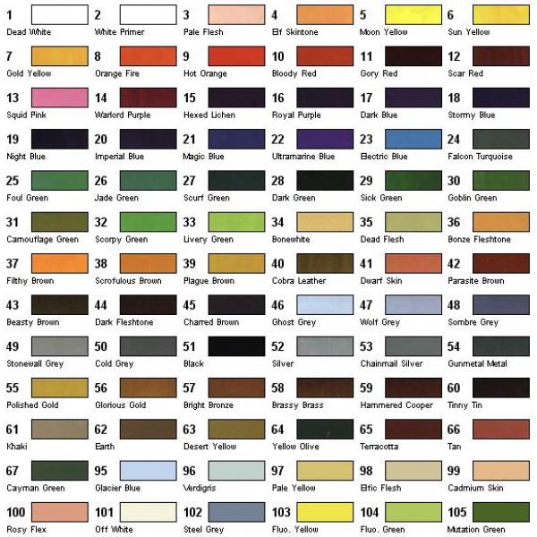 Game Color Farben