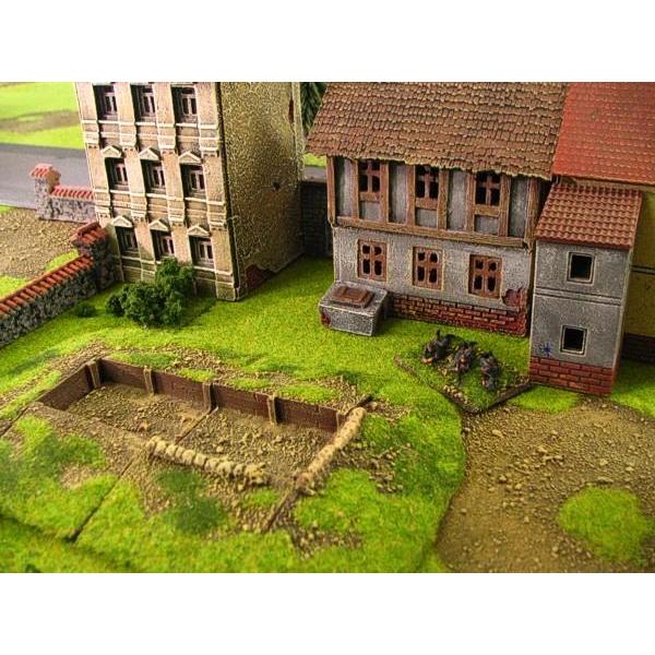 Grabenstellung Endstück (15mm)