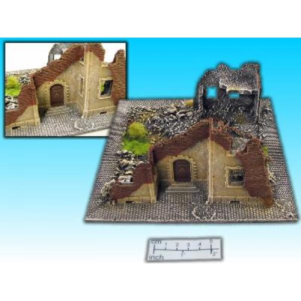 Geländestück Stadtruinen 2 (1:72)