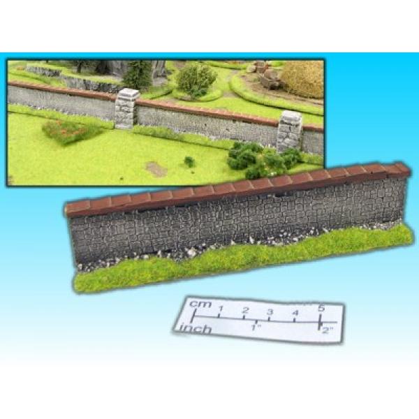 Geländestück Bruchsteinmauer