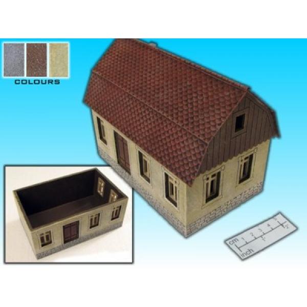 modulares Haus (mit Dach)