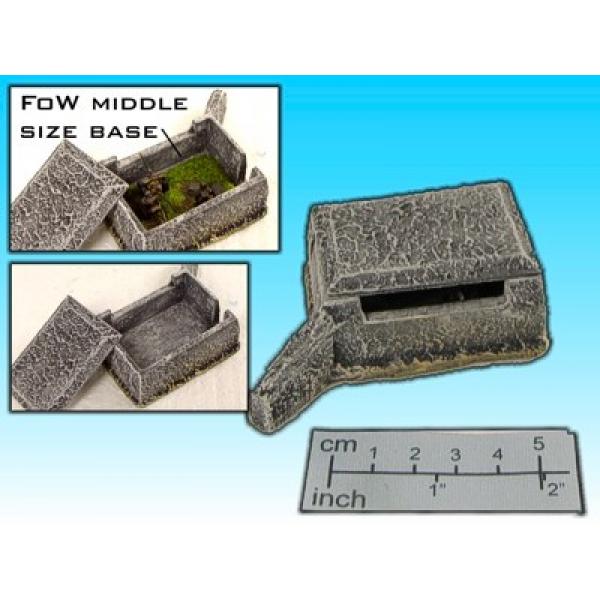 Geländestück MG Bunker (15mm)