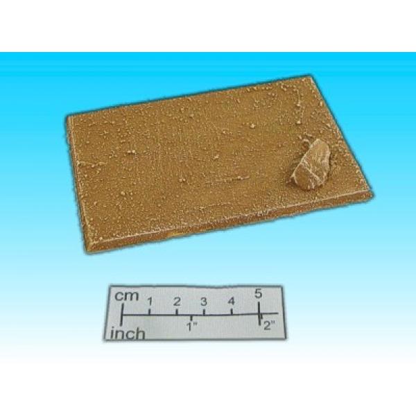 Lagerbase Wüste 120 x 80 mm (gestaltet)