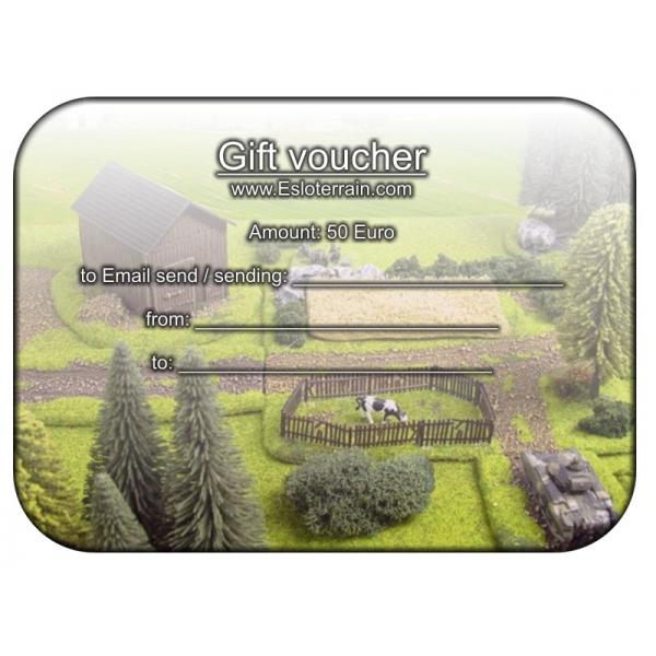 Geschenkgutschein 50 Euro