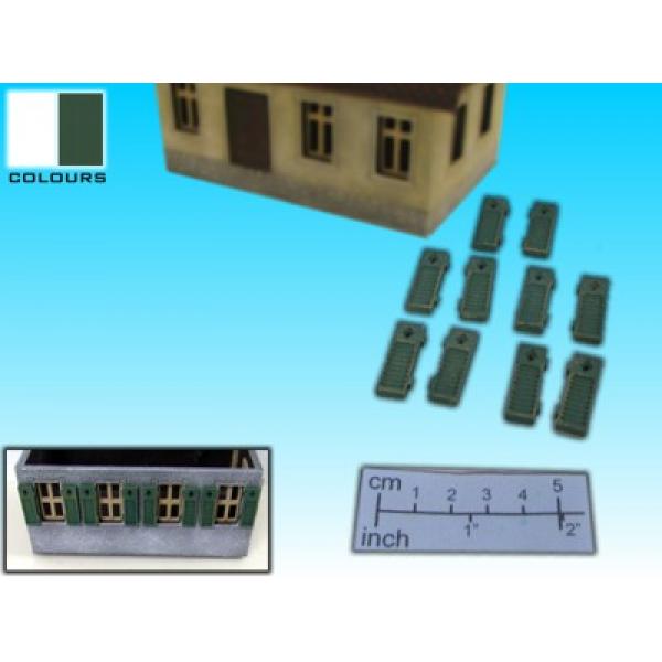 Fensterläden (10 Stück)