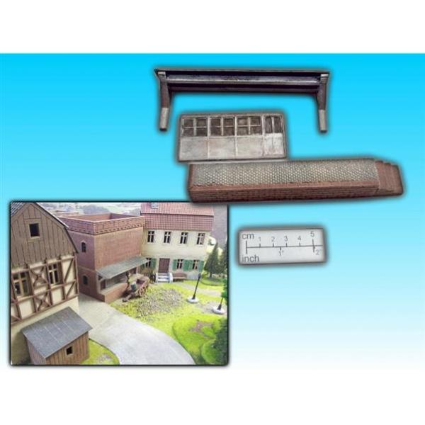 Set: Lagerhauseingang