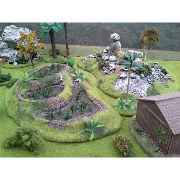 Geländestück Reisfeld (15mm)