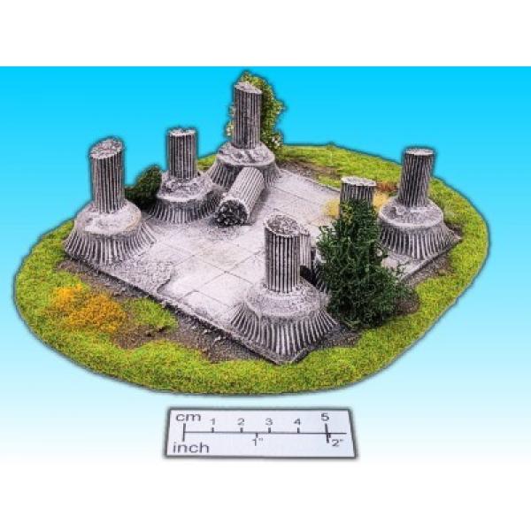 Geländestück Tempelruine