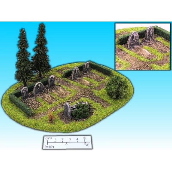 Geländestück Friedhof