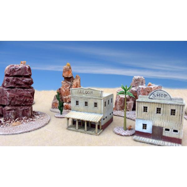 Geländestück (ACW) Shop (15mm)